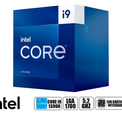 PROCESADOR INTEL CORE I9 13900 2.0 GHZ HASTA 5.5 GHZ | 24 NÚCLEOS - 36MB | 1700 | S/COOLER