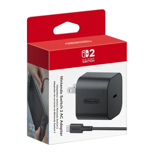CARGADOR DE NINTENDO SWITCH 2 -  AC ADAPTER ( CARGA RÁPIDA)